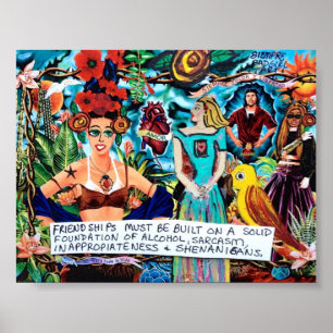 POSTER-VRIENDSCHEPEN MOETEN WORDEN GEBOUWD OP SCHE POSTER