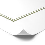 Poster Vrijgezellenfeest in een elegante stijl. (Hoek)