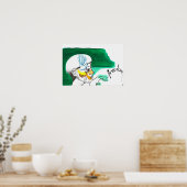 Poster "Vrijheid" (Keuken)