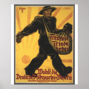 Poster Vrijheidspropaganda