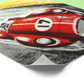 Poster Vroom Rouge (Coin)