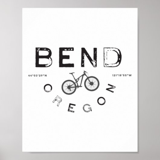 Poster VTT à Bend Oregon (Devant)