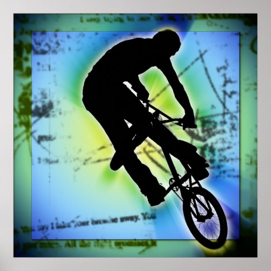 POSTER VTT BMX (Devant)