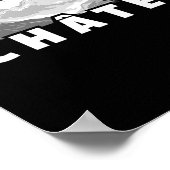 Poster VTT Châtel France Cyclisme  (Coin)
