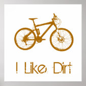 Poster VTT Dirt (Devant)