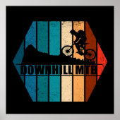 Poster VTT Downhill mtb (Devant)