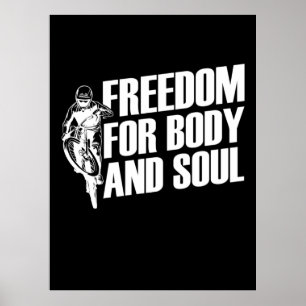 Poster VTT Liberté Pour Le Corps Et L'Âme