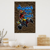 Poster VTT - On Va Circuler Ou Quoi ? (Cuisine)