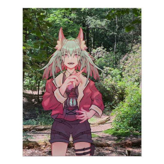 Poster VTuber, Anime, Forrest (Devant)