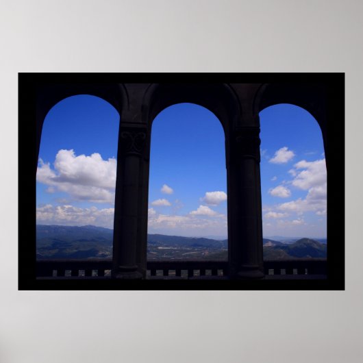Poster Vue à partir de 3 Windows (Devant)