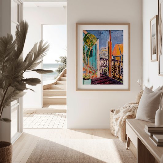 Poster Vue à partir de la fenêtre Studio | Isaac Grünewal