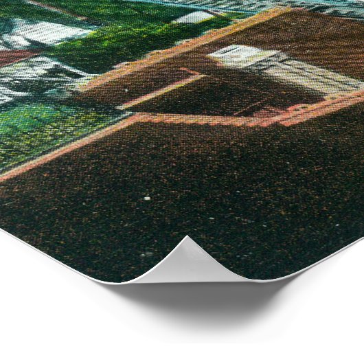 Poster Vue aérienne de Angels Flight Trolley (Coin)