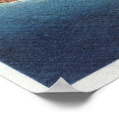 Poster Vue aérienne de Bar Harbour et Cadillac (Coin)