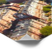 Poster Vue aérienne de Boston (Coin)