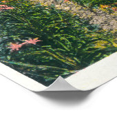 Poster Vue aérienne de Burbanks Ferme expérimentale (Coin)