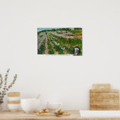 Poster Vue aérienne de Burbanks Ferme expérimentale (Cuisine)