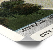 Poster Vue aérienne de City Hospital (Coin)