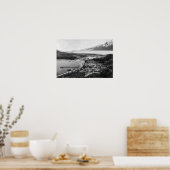 Poster Vue aérienne de Haines, Alaska (Cuisine)