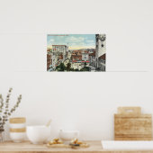 Poster Vue aérienne de Harrington Corner (Cuisine)