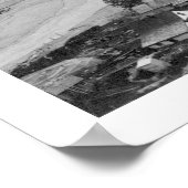 Poster Vue aérienne de Kodiak Alaska 1920 (Coin)