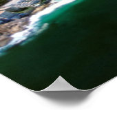 Poster Vue Aérienne De La Côte Atlantique Montrant Clifto (Coin)