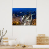 Poster Vue aérienne de La Rambla (Cuisine)
