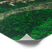 Poster Vue aérienne de la station de mauvaises herbes à l (Coin)