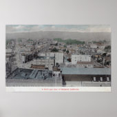 Poster Vue aérienne de la ville # 2Oakland, CA (Devant)