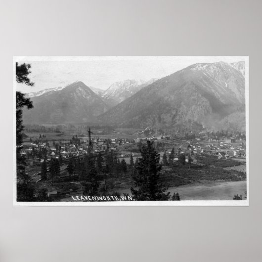 Poster Vue aérienne de la ville 6 (Devant)