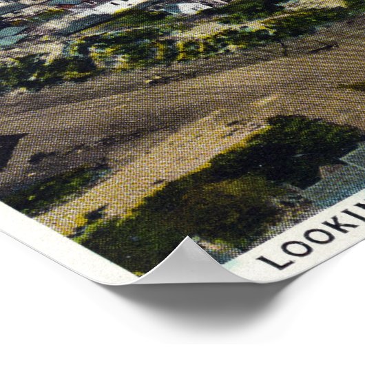 Poster Vue aérienne de la ville de Pèlerm (Coin)