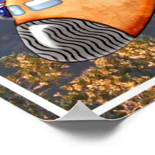 Poster Vue aérienne de l'avion Extraordinaire (Coin)