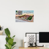 Poster Vue aérienne de l'incubateur Co Bldg de must-Hatch (Bureau à domicile)