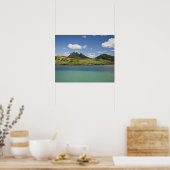Poster Vue aérienne de Lion Mountain, Sud-Est (Cuisine)