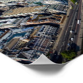 Poster Vue aérienne de Londres (Coin)