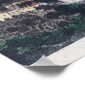 Poster Vue aérienne de Soda SpringsNapa, CA (Coin)