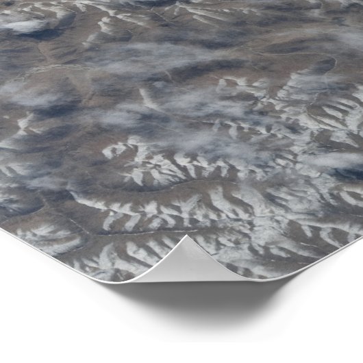 Poster Vue aérienne de Space Shuttle Discovery (Coin)