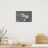 Poster Vue aérienne de Space Shuttle Discovery (Cuisine)