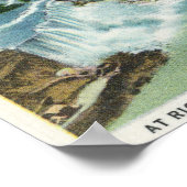 Poster Vue aérienne de toute la Niagara Falls 2 (Coin)