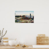 Poster Vue aérienne des mines Anaconda et Neversweat (Cuisine)
