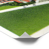 Poster Vue aérienne du centre de loisirs Spa de Saratoga (Coin)