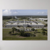 Poster Vue aérienne du Kennedy Space Center (Devant)