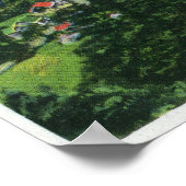 Poster Vue aérienne du lac Massabesic près de City (Coin)