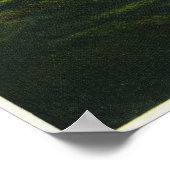 Poster Vue aérienne du lac Placid (Coin)