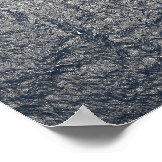 Poster Vue aérienne du porte-avions USS Ronald Reag (Coin)