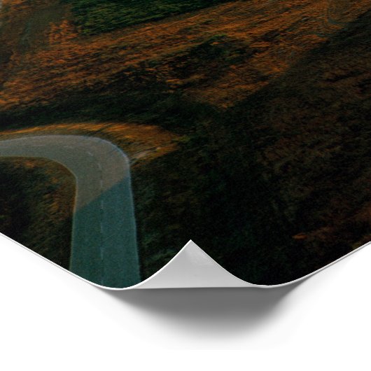 Poster Vue aérienne du Saturne V (Coin)