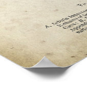 Poster Vue antérieure de l'anatomie cardiaque (Coin)