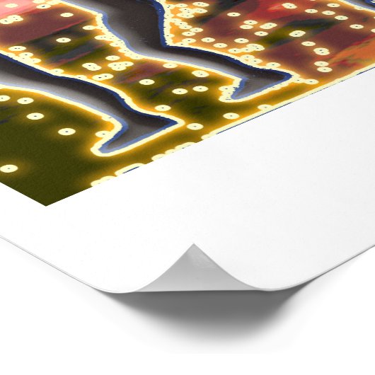 Poster Vue arrière de l'étoile (Coin)