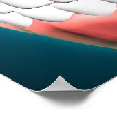 Poster Vue Avant De La Bouche Humaine Avec Les Dents Et L (Coin)