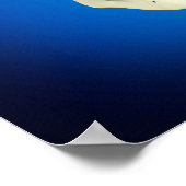 Poster Vue Avant Et Vue De Côté Du Crâne Humain (Coin)