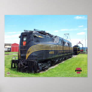 Poster Vue avant PRR GG1 4800